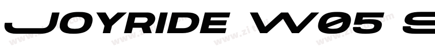 Joyride W05 STD字体转换 Joyride W05 STD字体转换